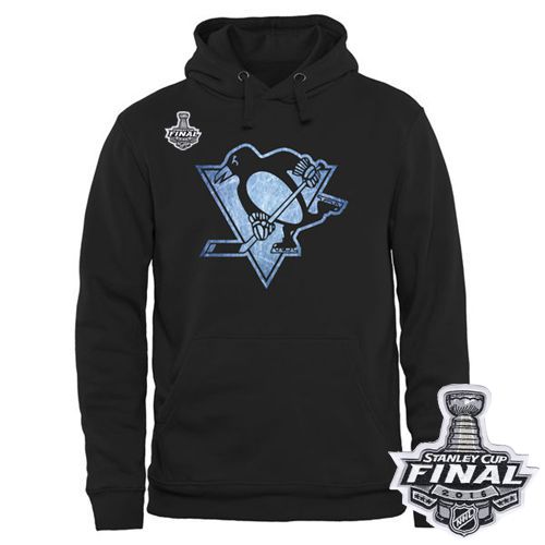 Pittsburgh Penguins Rinkside Pond Hockey 2016 Stanley Cup Final Patch Pullover Hoodie Black Pittsburgh Penguins Rinkside Pond Hockey 2016 Stanley Cup Final Patch Pullover Hoodie Black