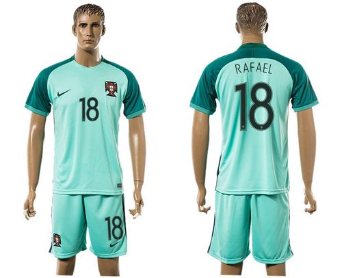 Portugal #18 Raphael Away Soccer Country Jersey Portugal #18 Raphael Away Soccer Country Jersey