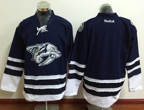 Predators Blank Blue Third Stitched NHL Jersey Predators Blank Blue Third Stitched NHL Jersey