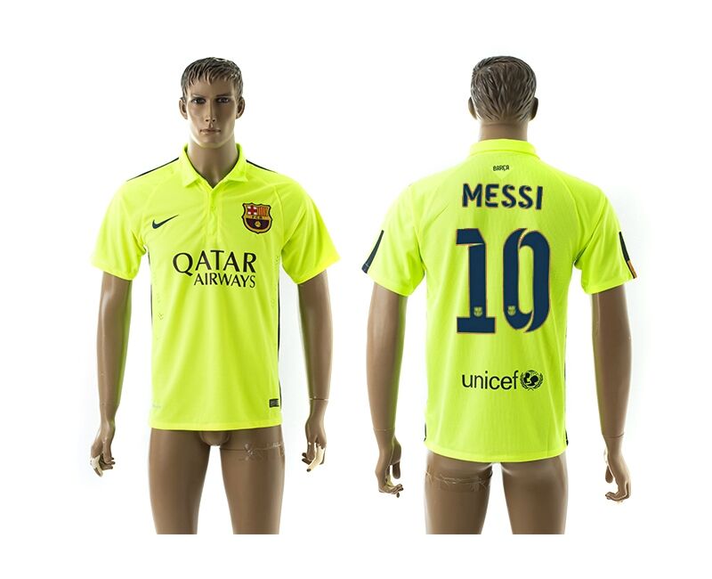 Barcelona #10 Lionel Messi 2014-15 Soccer Club Jersey