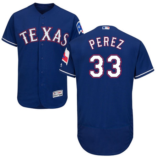 Rangers #33 Martin Perez Blue Flexbase Authentic Collection Stitched MLB Jersey Rangers #33 Martin Perez Blue Flexbase Authentic Collection Stitched MLB Jersey