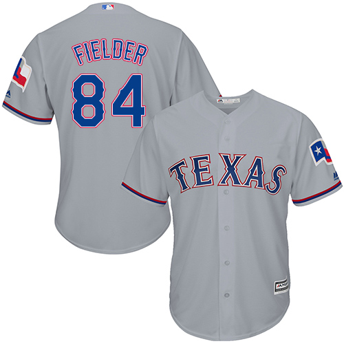 Rangers #84 Prince Fielder Grey Cool Base Stitched Youth MLB Jersey Rangers #84 Prince Fielder Grey Cool Base Stitched Youth MLB Jersey