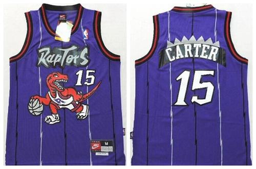 Raptors #15 Vince Carter Purple Throwback Youth Stitched NBA Jersey Raptors #15 Vince Carter Purple Throwback Youth Stitched NBA Jersey