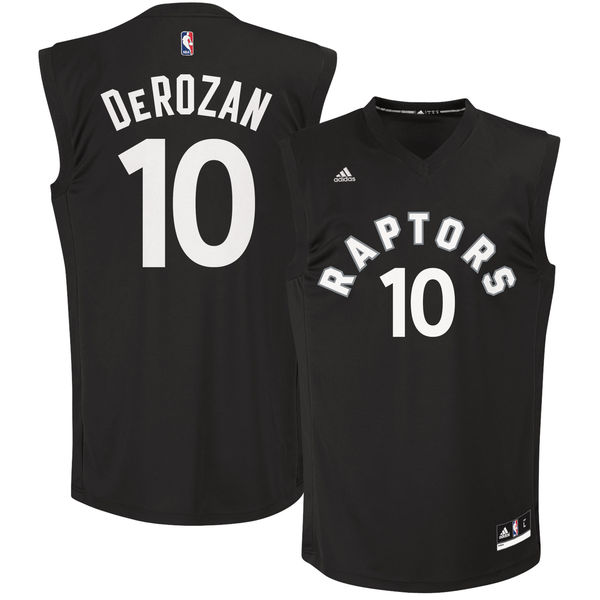 Raptors 10 DeMar DeRozan Black Fashion Replica Jersey Raptors 10 DeMar DeRozan Black Fashion Replica Jersey