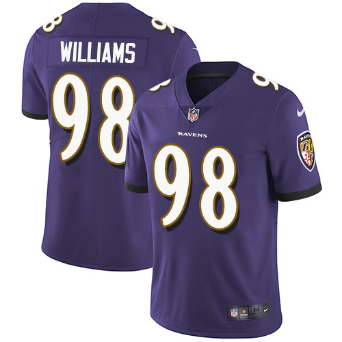 Ravens #98 Brandon Williams Purple Team Color Youth Stitched Football Vapor Untouchable Limited Jersey Ravens #98 Brandon Williams Purple Team Color Youth Stitched Football Vapor Untouchable Limited Jersey