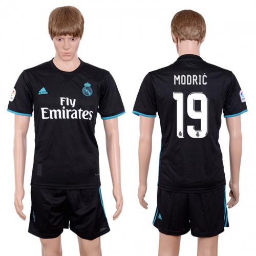 Real Madrid #19 Modric Away Soccer Club Jersey Real Madrid #19 Modric Away Soccer Club Jersey