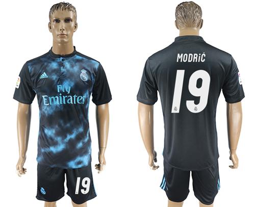Real Madrid #19 Modric Away Soccer Club Jersey Real Madrid #19 Modric Away Soccer Club Jersey