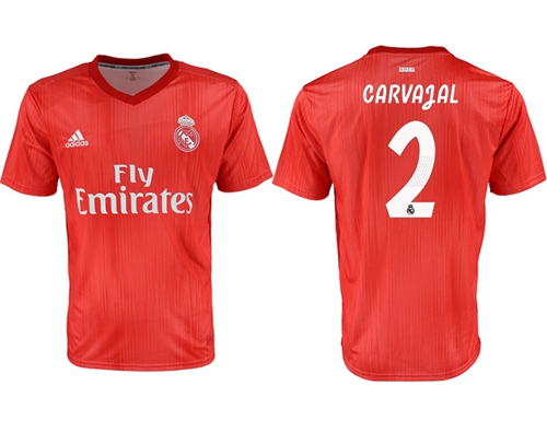 Real Madrid #2 Carvajal Third Soccer Club Jersey