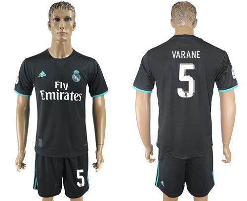 Real Madrid #5 Varane Away Soccer Club Jersey Real Madrid #5 Varane Away Soccer Club Jersey