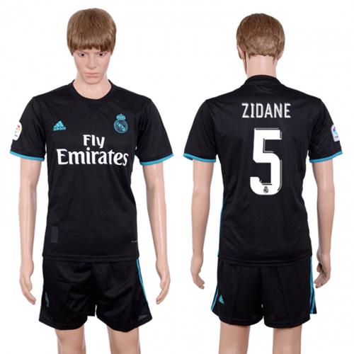 Real Madrid #5 Zidane Away Soccer Club Jersey Real Madrid #5 Zidane Away Soccer Club Jersey