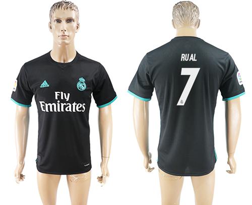 Real Madrid #7 Rual Away Soccer Club Jersey Real Madrid #7 Rual Away Soccer Club Jersey