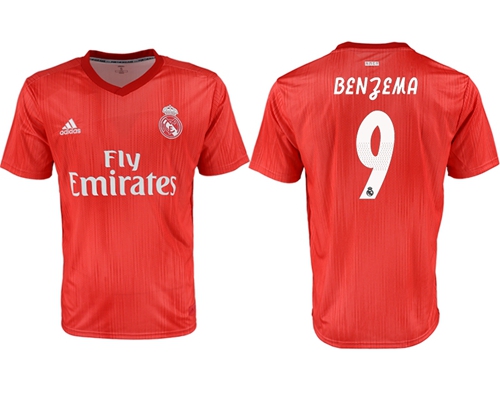 Real Madrid #9 Benzema Third Soccer Club Jersey Real Madrid #9 Benzema Third Soccer Club Jersey