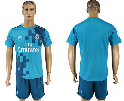 Real Madrid Blank Sec Away Soccer Club Jersey Real Madrid Blank Sec Away Soccer Club Jersey