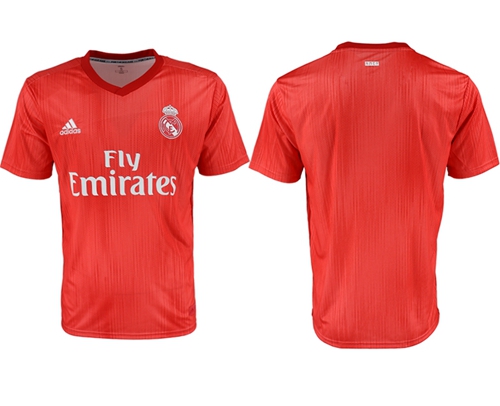 Real Madrid Blank Third Soccer Club Jersey