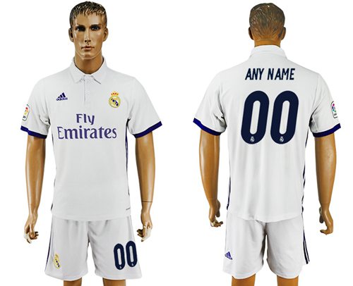 Real Madrid Personalized Home Soccer Club Jersey Real Madrid Personalized Home Soccer Club Jersey