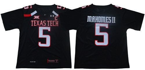 Red Raiders #5 Patrick Mahomes Black Limited Stitched College Jersey Red Raiders #5 Patrick Mahomes Black Limited Stitched College Jersey