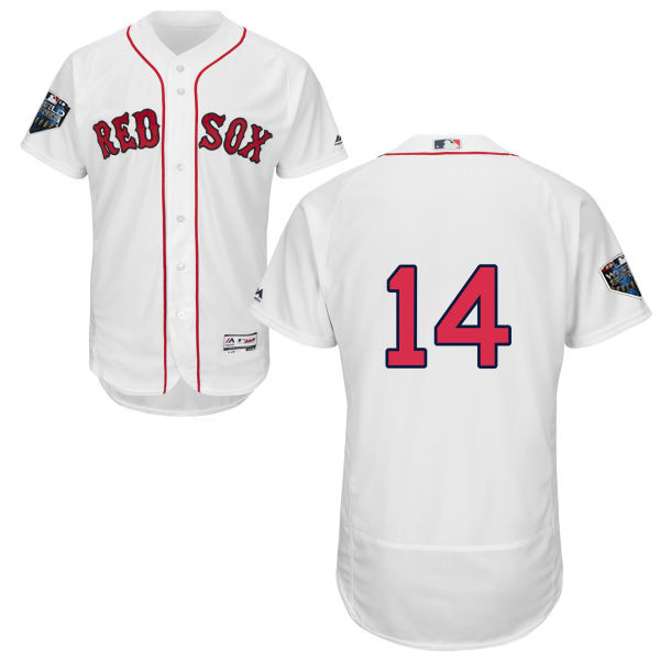 Red Sox #14 Jim Rice White Flexbase Authentic Collection 2018 World Series Stitched MLB Jersey Red Sox #14 Jim Rice White Flexbase Authentic Collection 2018 World Series Stitched MLB Jersey