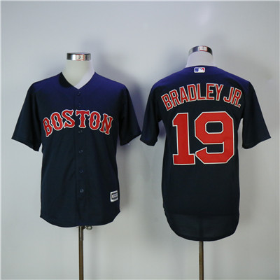 Red Sox #19 Jackie Bradley Jr. Navy Cool Base Stitched MLB Jersey Red Sox #19 Jackie Bradley Jr. Navy Cool Base Stitched MLB Jersey