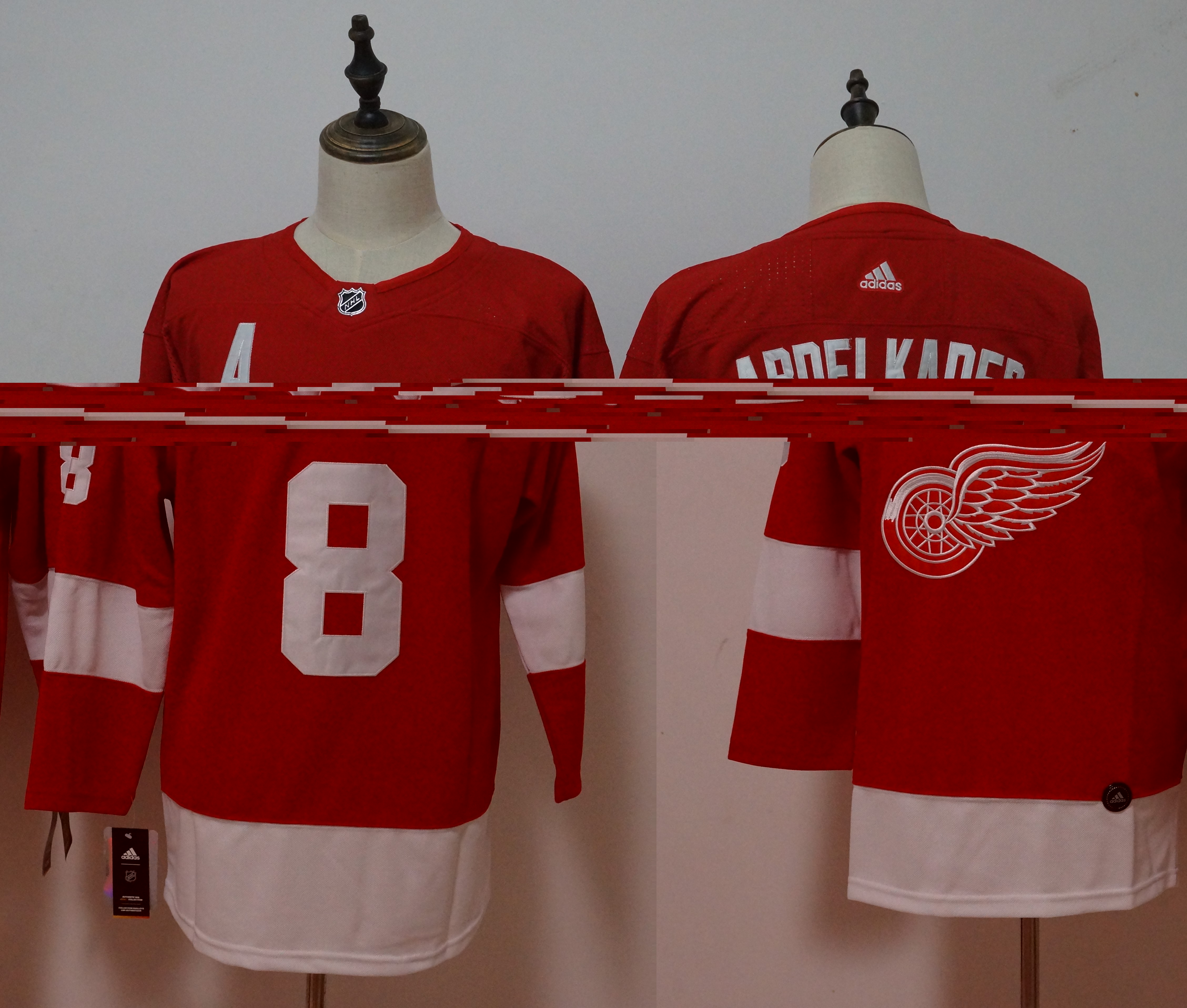 Red Wings 8 Justin Abdelkader Red Women Adidas Jersey Red Wings 8 Justin Abdelkader Red Women Adidas Jersey