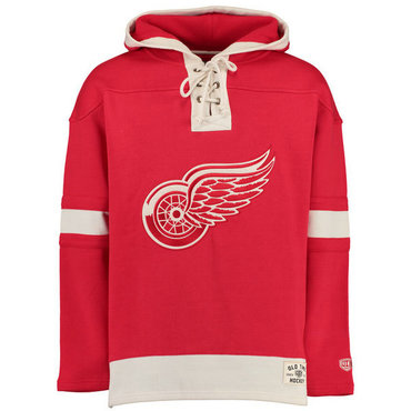 Red Wings Red Men's Customized All Stitched Sweatshirt Red Wings Red Men's Customized All Stitched Sweatshirt