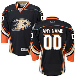 Reebok Anaheim Ducks NHL Youth Custom Premier Jersey - Black Reebok Anaheim Ducks NHL Youth Custom Premier Jersey - Black