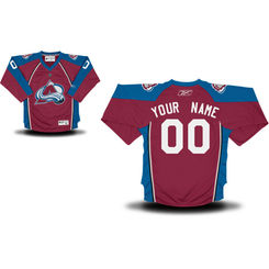 Reebok Colorado Avalanche Youth Replica Home Custom Jersey - Burgundy Reebok Colorado Avalanche Youth Replica Home Custom Jersey - Burgundy