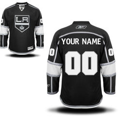 Reebok Los Angeles Kings Custom Youth Premier Home Jersey