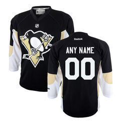Reebok Pittsburgh Penguins Infant Replica Home Custom Jersey - Black Reebok Pittsburgh Penguins Infant Replica Home Custom Jersey - Black