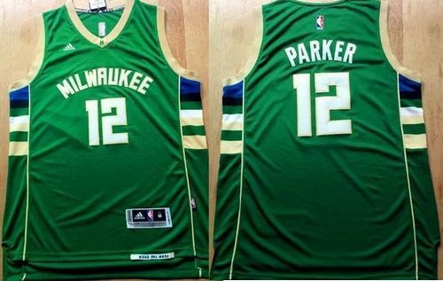 Revolution 30 Bucks #12 Jabari Parker Green Stitched NBA Jersey Revolution 30 Bucks #12 Jabari Parker Green Stitched NBA Jersey