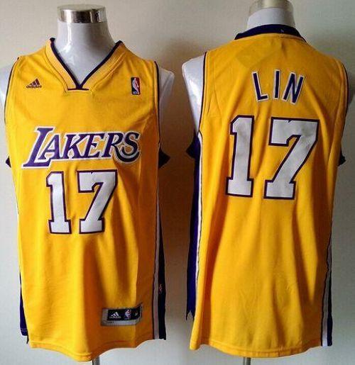 Revolution 30 Lakers #17 Jeremy Lin Gold Stitched Youth NBA Jersey Revolution 30 Lakers #17 Jeremy Lin Gold Stitched Youth NBA Jersey