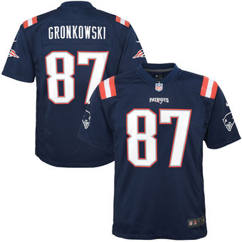 Rob Gronkowski New England Patriots Nike Youth Color Rush Game Jersey - Navy Rob Gronkowski New England Patriots Nike Youth Color Rush Game Jersey - Navy