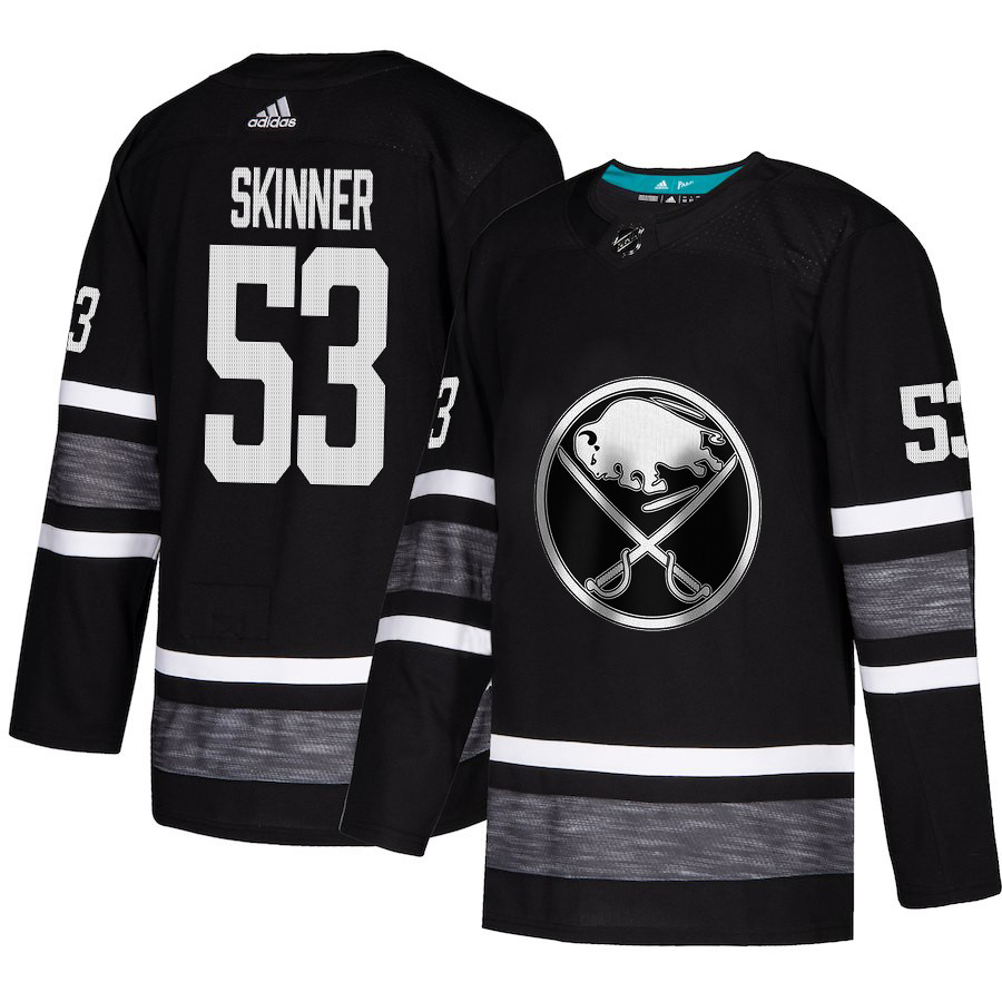 Sabres #53 Jeff Skinner Black Authentic 2019 All-Star Youth Stitched Hockey Jersey
