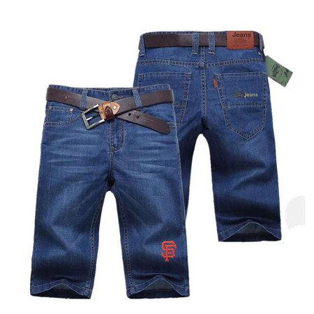 San Francisco Giants Team Logo Deep Blue MLB Jeans 