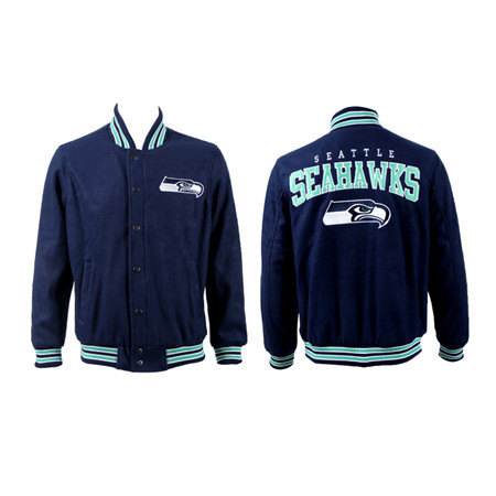Seattle Seahawks Blue 2015 NFL Jacket