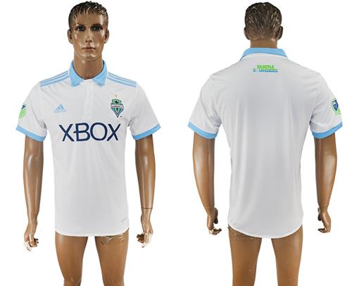 Seattle Sounders Blank Away Soccer Club Jersey