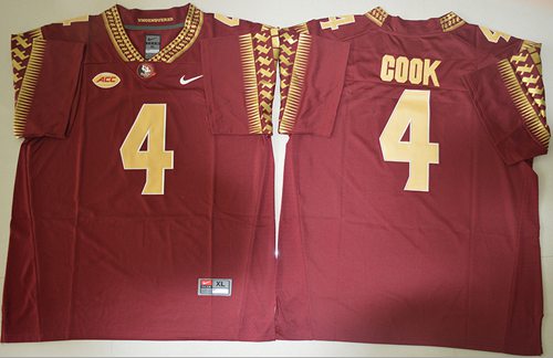 Seminoles #4 Dalvin Cook Red Stitched NCAA Jersey Seminoles #4 Dalvin Cook Red Stitched NCAA Jersey