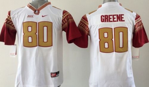 Seminoles #80 Rashad Greene White Limited Stitched Youth NCAA Jersey Seminoles #80 Rashad Greene White Limited Stitched Youth NCAA Jersey