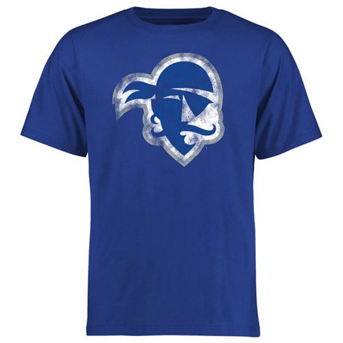 Seton Hall Pirates Big & Tall Classic Primary T-Shirt Blue