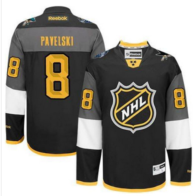 Sharks #8 Joe Pavelski Black 2016 All Star Stitched NHL Jersey Sharks #8 Joe Pavelski Black 2016 All Star Stitched NHL Jersey