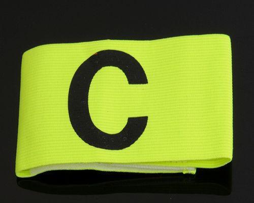 Soccer Captain C patch Yellow