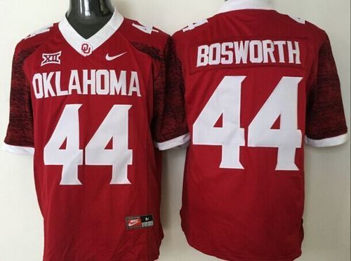 Sooners #44 Brian Bosworth Red New XII Stitched NCAA Jersey Sooners #44 Brian Bosworth Red New XII Stitched NCAA Jersey