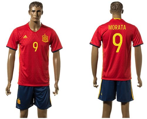 Spain #1 De Gea Home Soccer Country Jersey Spain #1 De Gea Home Soccer Country Jersey