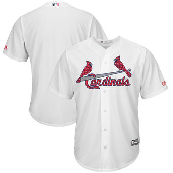 St. Louis Cardinals Majestic 2017 Stars & Stripes Cool Base Team Jersey - White St. Louis Cardinals Majestic 2017 Stars & Stripes Cool Base Team Jersey - White