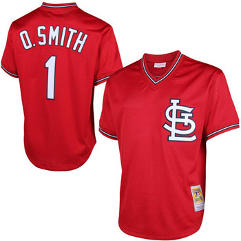 St. Louis Cardinals Ozzie Smith Customized Men MLB Jersey