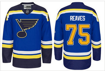 St.Louis Blues #75 Ryan Reaves Light Blue Home Stitched NHL Jersey St.Louis Blues #75 Ryan Reaves Light Blue Home Stitched NHL Jersey