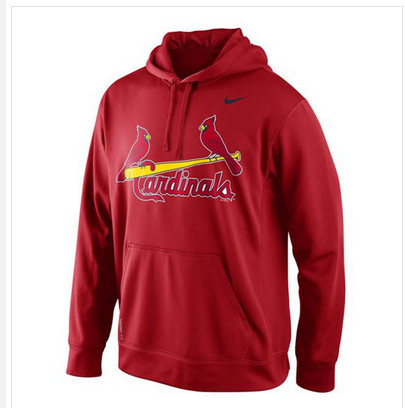 St.Louis Cardinals Nike Men's KO Wordmark Perfomance Red MLB Hoodie