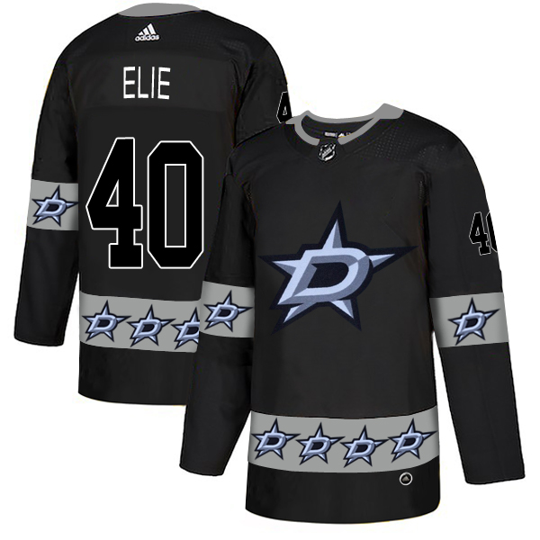 Stars 40 Remi Elie Black Team Logos Fashion Adidas Jersey