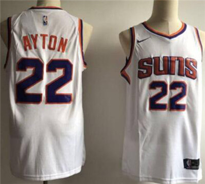 Suns #22 Deandre Ayton White Nike Swingman Jersey(Without The Sponsor Logo) Suns #22 Deandre Ayton White Nike Swingman Jersey(Without The Sponsor Logo)