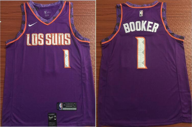 Suns 1 Devin Booker Purple City Edition Nike Swingman Jersey Suns 1 Devin Booker Purple City Edition Nike Swingman Jersey