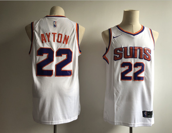 Suns 22 Deandre Ayton White Nike Swingman Jersey Suns 22 Deandre Ayton White Nike Swingman Jersey